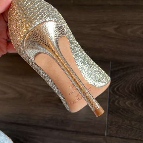 Jimmy choo light gold heels - Picture 12 of 15